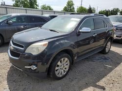 Salvage cars for sale from Copart Lansing, MI: 2010 Chevrolet Equinox LTZ