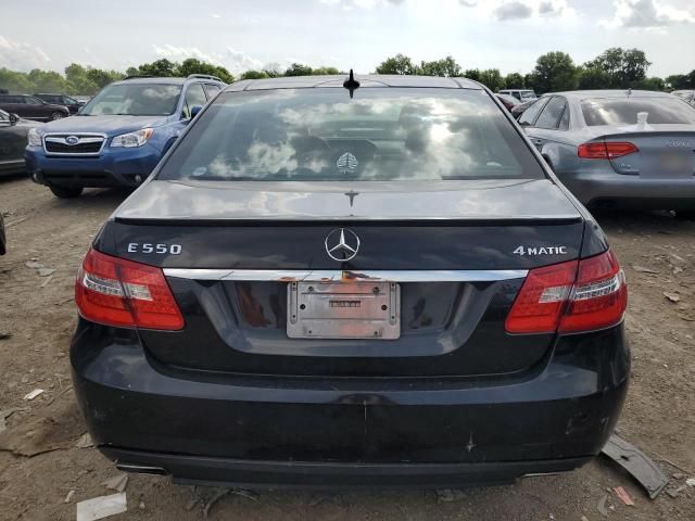 2011 Mercedes-Benz E 550 4matic