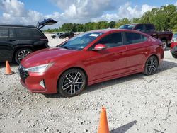 Salvage cars for sale at Houston, TX auction: 2019 Hyundai Elantra Sport