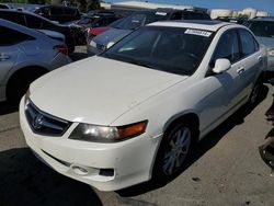 Salvage cars for sale at Martinez, CA auction: 2007 Acura TSX
