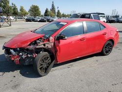 Vehiculos salvage en venta de Copart Rancho Cucamonga, CA: 2016 Toyota Corolla L