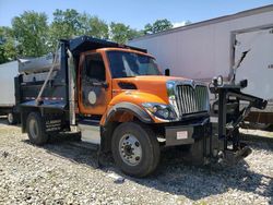 Salvage trucks for sale at West Warren, MA auction: 2024 International HV507