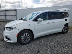 Salvage cars for sale at Riverview, FL auction: 2022 Chrysler Pacifica Hybrid Touring L