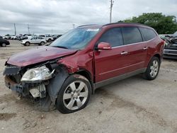 Salvage cars for sale at Oklahoma City, OK auction: 2010 Chevrolet Traverse LTZ