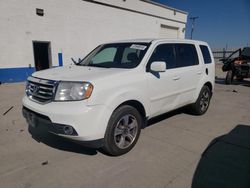 Salvage cars for sale at Farr West, UT auction: 2015 Honda Pilot SE