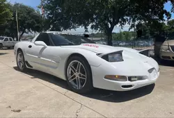 Salvage cars for sale at Grand Prairie, TX auction: 2000 Chevrolet Corvette
