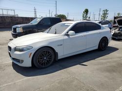 Salvage cars for sale from Copart Wilmington, CA: 2013 BMW 535 I