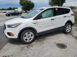 Salvage cars for sale at Orlando, FL auction: 2018 Ford Escape S