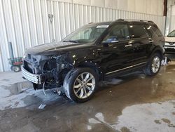 Salvage cars for sale at Franklin, WI auction: 2015 Ford Explorer XLT