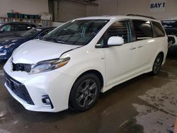 Salvage cars for sale at Elgin, IL auction: 2019 Toyota Sienna SE