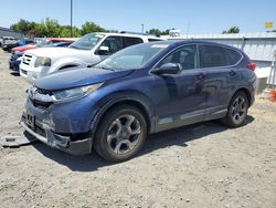 Salvage cars for sale at Sacramento, CA auction: 2017 Honda CR-V EXL