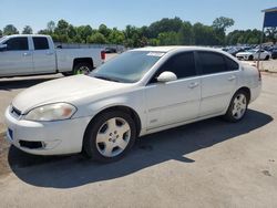 Chevrolet Impala Super Sport salvage cars for sale: 2008 Chevrolet Impala Super Sport