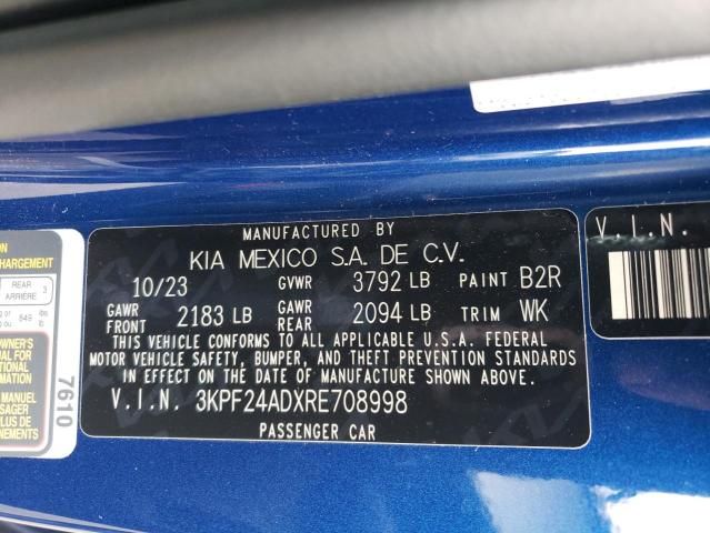 2024 KIA Forte LX