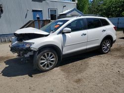 Salvage cars for sale from Copart Lyman, ME: 2015 Mazda CX-9 Grand Touring