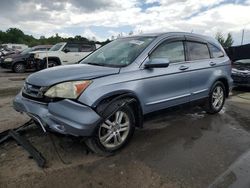 Salvage cars for sale at Duryea, PA auction: 2011 Honda CR-V EXL
