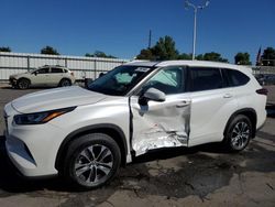 Toyota Highlander salvage cars for sale: 2020 Toyota Highlander XLE