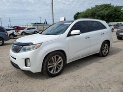 Salvage cars for sale at Oklahoma City, OK auction: 2014 KIA Sorento SX