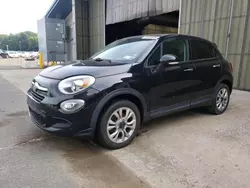 Salvage cars for sale at East Granby, CT auction: 2016 Fiat 500X Easy