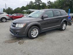 Salvage cars for sale at Savannah, GA auction: 2016 Dodge Journey SXT