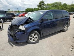 Salvage cars for sale at Lexington, KY auction: 2012 Dodge Grand Caravan SXT