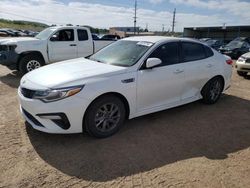 Salvage cars for sale from Copart Colorado Springs, CO: 2019 KIA Optima LX