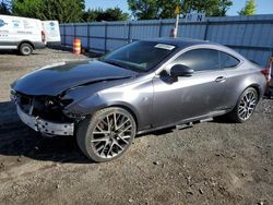 Salvage cars for sale at Finksburg, MD auction: 2015 Lexus RC 350