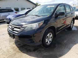 Salvage cars for sale at Pekin, IL auction: 2014 Honda CR-V LX