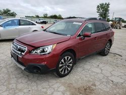 Salvage cars for sale at Kansas City, KS auction: 2016 Subaru Outback 2.5I Limited