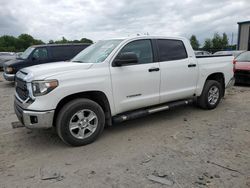 Toyota Tundra salvage cars for sale: 2019 Toyota Tundra Crewmax SR5