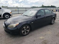 BMW salvage cars for sale: 2007 BMW 525 I