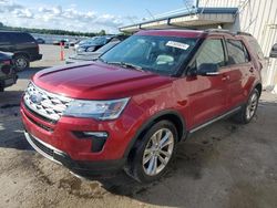 Salvage cars for sale at Memphis, TN auction: 2019 Ford Explorer XLT