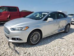 Salvage cars for sale at New Braunfels, TX auction: 2014 Ford Fusion Titanium