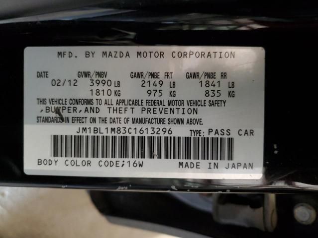 2012 Mazda 3 I