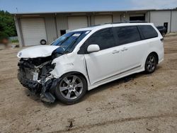 Toyota Sienna Sport salvage cars for sale: 2015 Toyota Sienna Sport