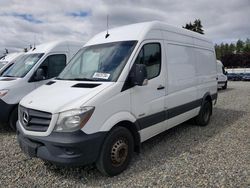 Salvage cars for sale from Copart Graham, WA: 2015 Mercedes-Benz Sprinter 3500