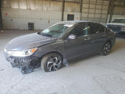 Salvage cars for sale at Des Moines, IA auction: 2017 Honda Accord LX