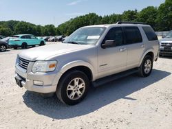 Ford Explorer salvage cars for sale: 2007 Ford Explorer XLT