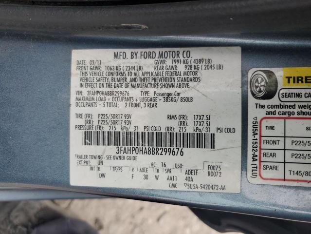 2011 Ford Fusion SE