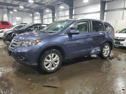 Salvage cars for sale from Copart Ham Lake, MN: 2013 Honda CR-V EXL