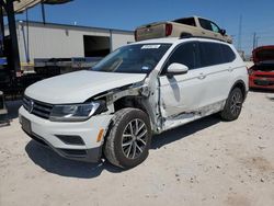 Volkswagen salvage cars for sale: 2018 Volkswagen Tiguan SE