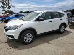 Honda salvage cars for sale: 2016 Honda CR-V LX