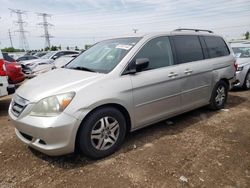 Honda Odyssey EX salvage cars for sale: 2006 Honda Odyssey EX