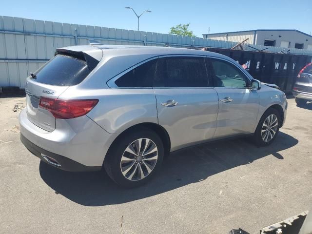 2016 Acura MDX Technology