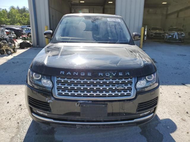 2016 Land Rover Range Rover HSE