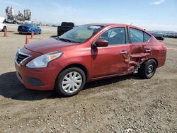 Salvage cars for sale at San Diego, CA auction: 2016 Nissan Versa S