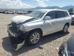 Salvage cars for sale at Magna, UT auction: 2008 Toyota Highlander Hybrid