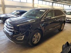 Salvage cars for sale at Wheeling, IL auction: 2017 Ford Edge SEL