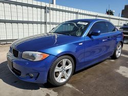 BMW salvage cars for sale: 2012 BMW 128 I