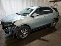 Chevrolet Equinox Premier salvage cars for sale: 2022 Chevrolet Equinox Premier