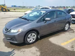 Vehiculos salvage en venta de Copart Woodhaven, MI: 2014 Honda Civic LX